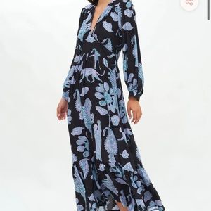 OLIPHANT tie back maxi